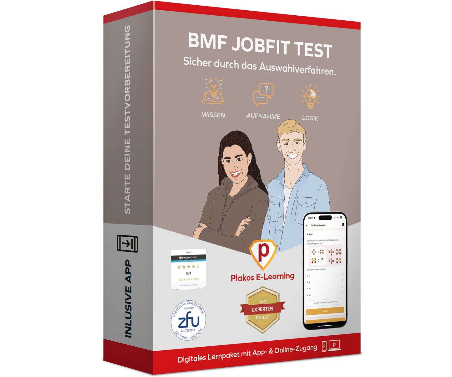 Vorbereitung BMF Jobfit Test