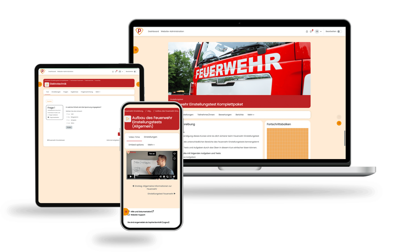 Berufsfeuerwehr Wien Aufnahmetest 2025 Online Testtrainer