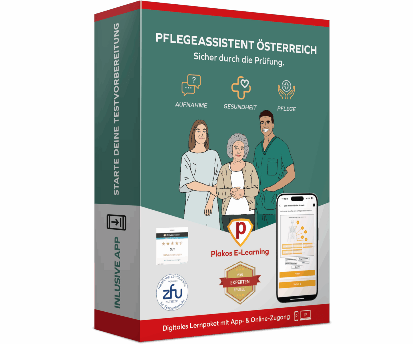 Pflegeassistent Prüfung Österreich 2025 Online Testtrainer