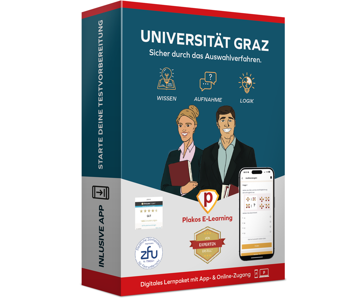 Universität Graz Aufnahmeverfahren 2025 Online Testtrainer