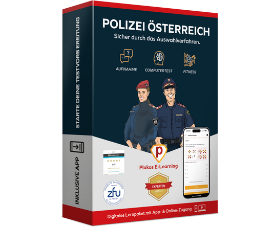 Aufnahmetest Polizei Österreich 2025 Computertest