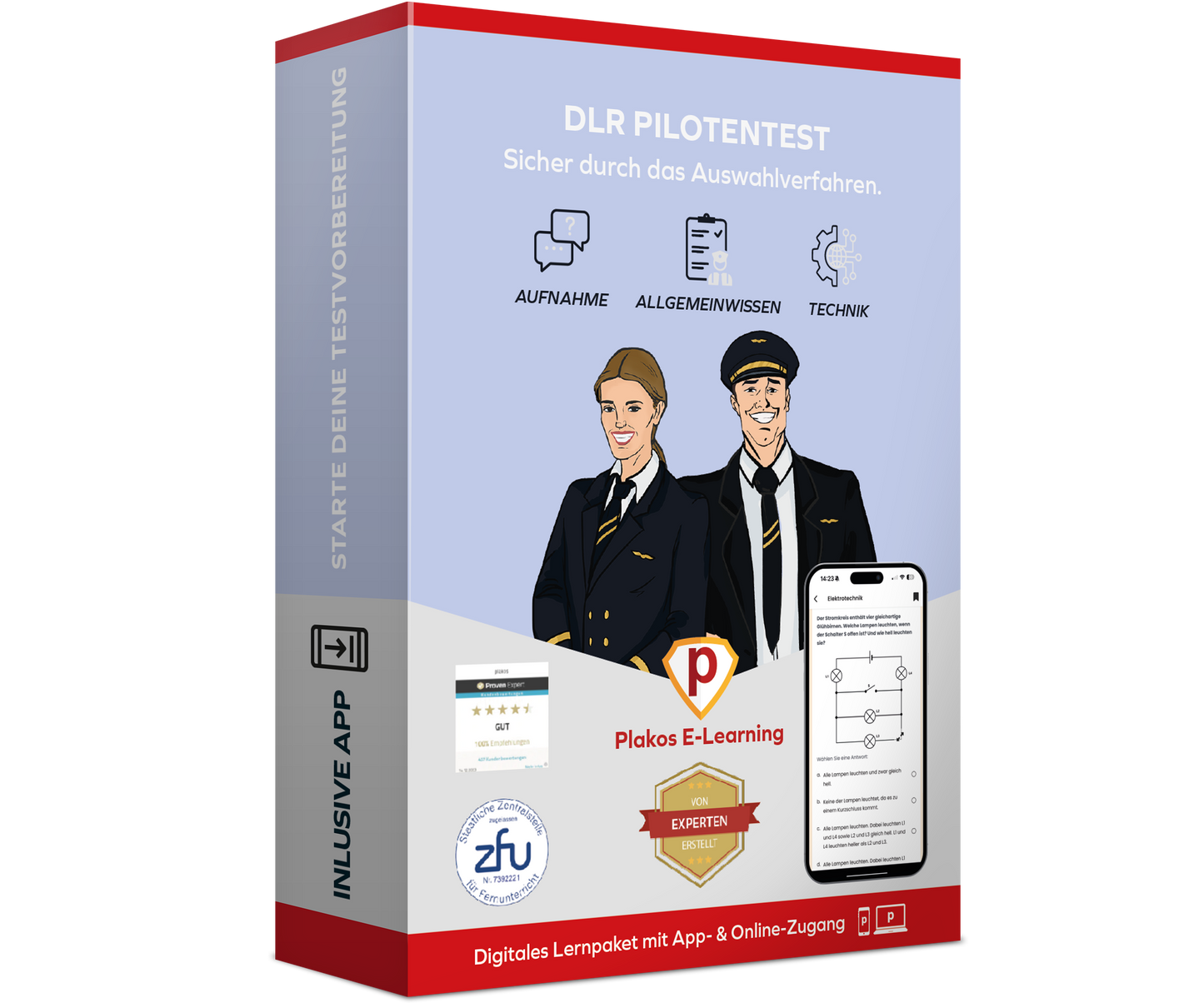 DLR Pilotentest 2026 Online Testtrainer