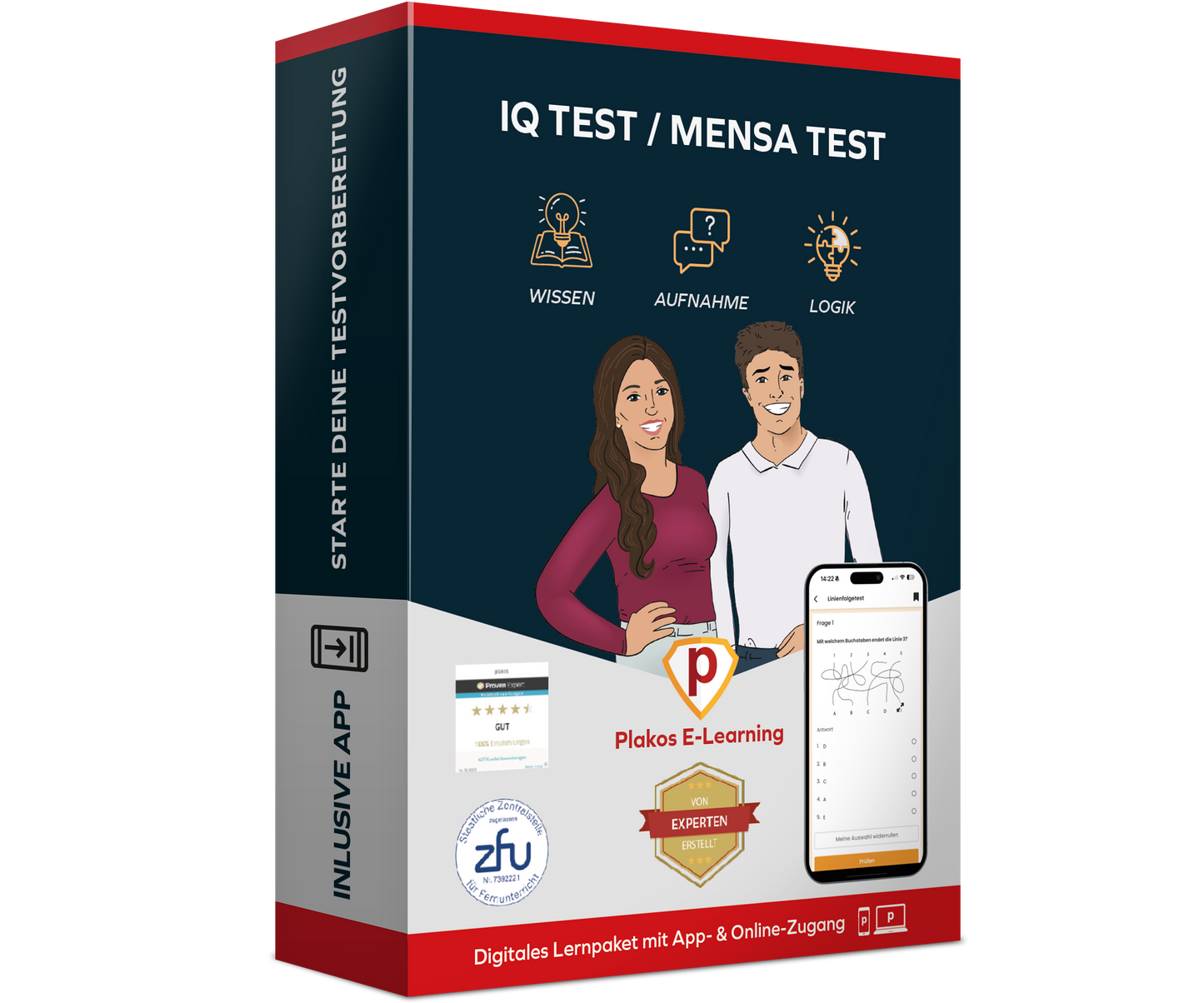 IQ Test / Mensa Test 2026 Online Testtrainer
