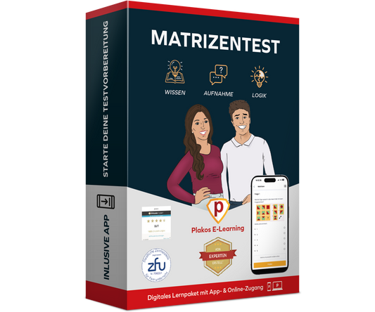Matrizentest im Einstellungstest 2026 Online Testtrainer