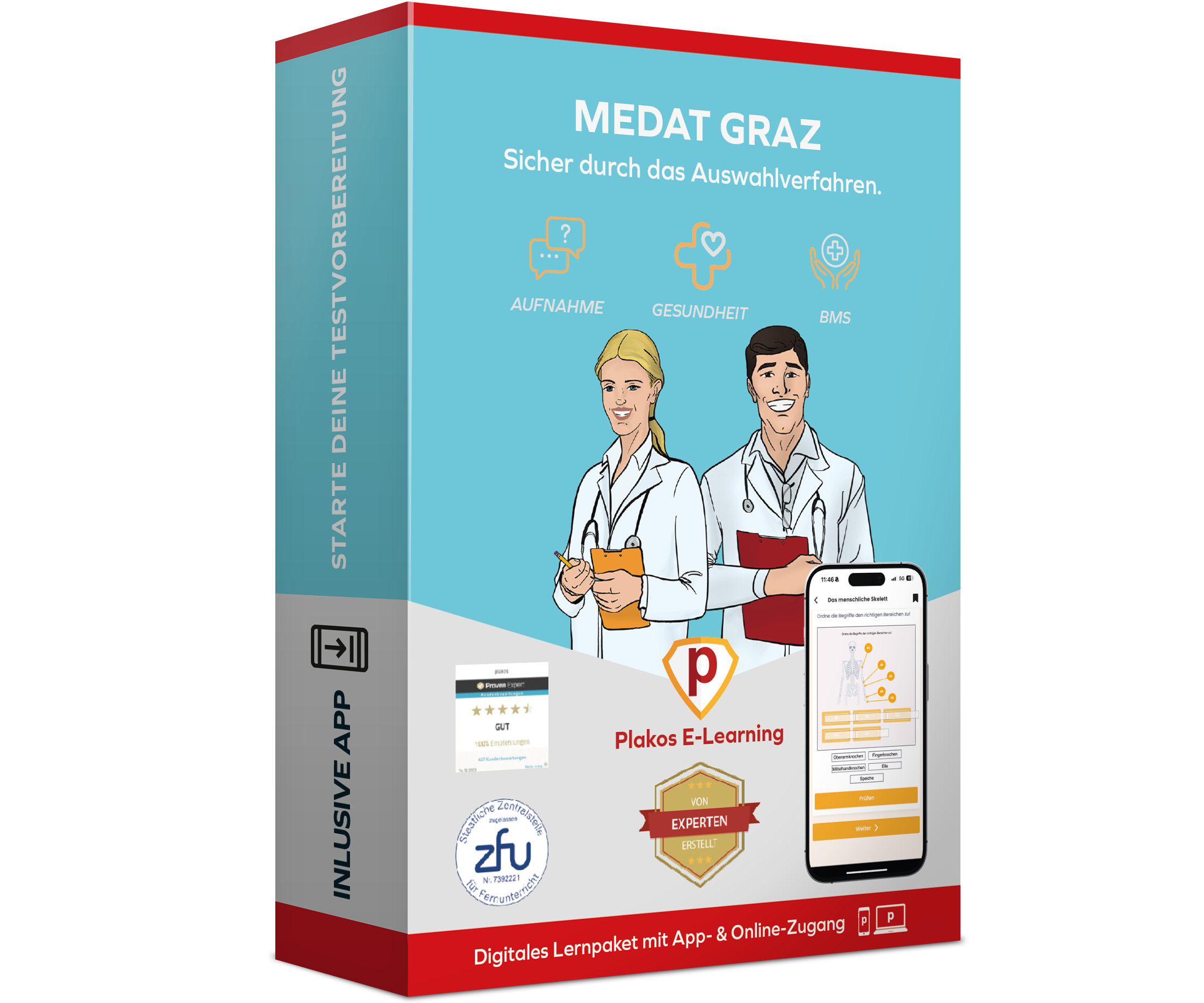 MedAT Graz Aufnahmeverfahren 2025 Online Testtrainer