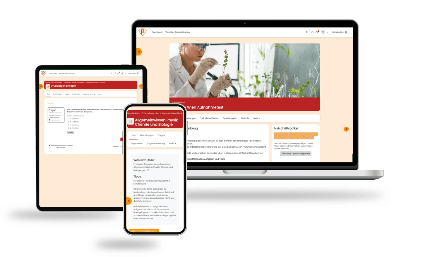 Biologie Wien Aufnahmetest 2025 Online Testtrainer