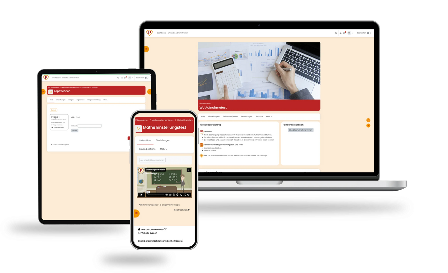 WU Aufnahmetest 2026 Online Testtrainer