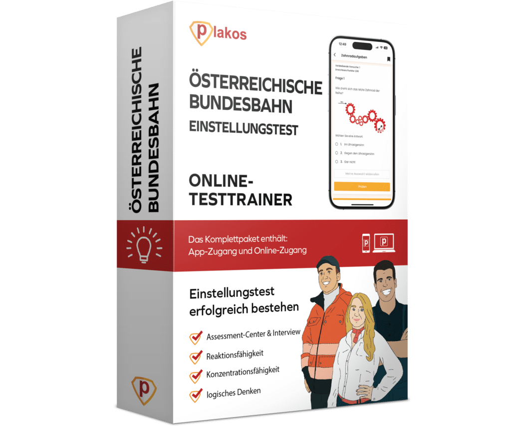 ÖBB Aufnahmetest Online Testtrainer