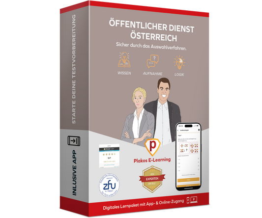 Einstellungstest Öffentlicher Dienst Österreich 2025 Online Testtrainer
