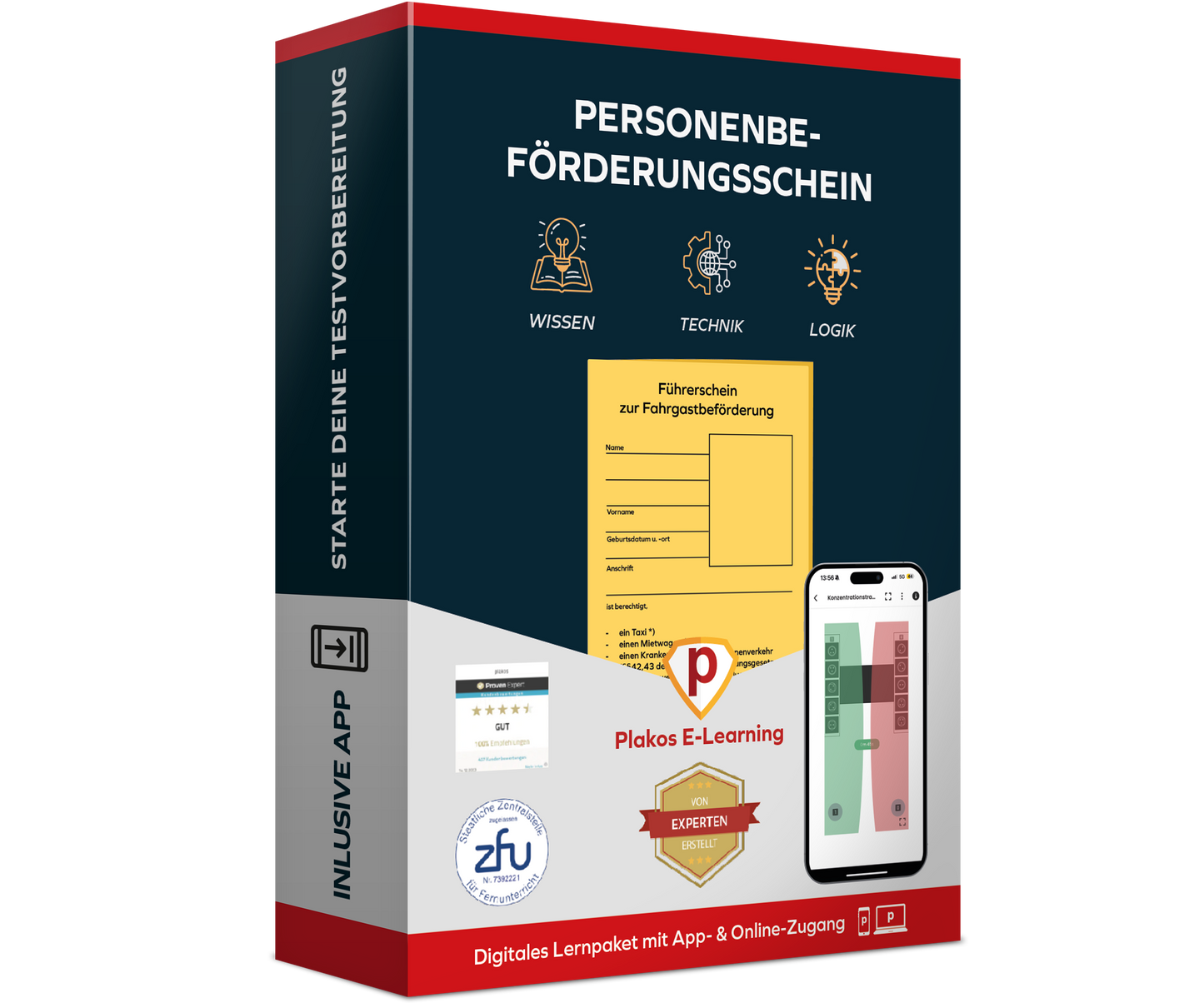 Personenbeförderungsschein P Schein 2026 Konzentrationstrainer