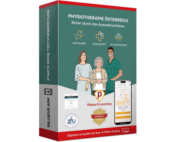 Physiotherapie Aufnahmetest Österreich 2025 Online Testtrainer
