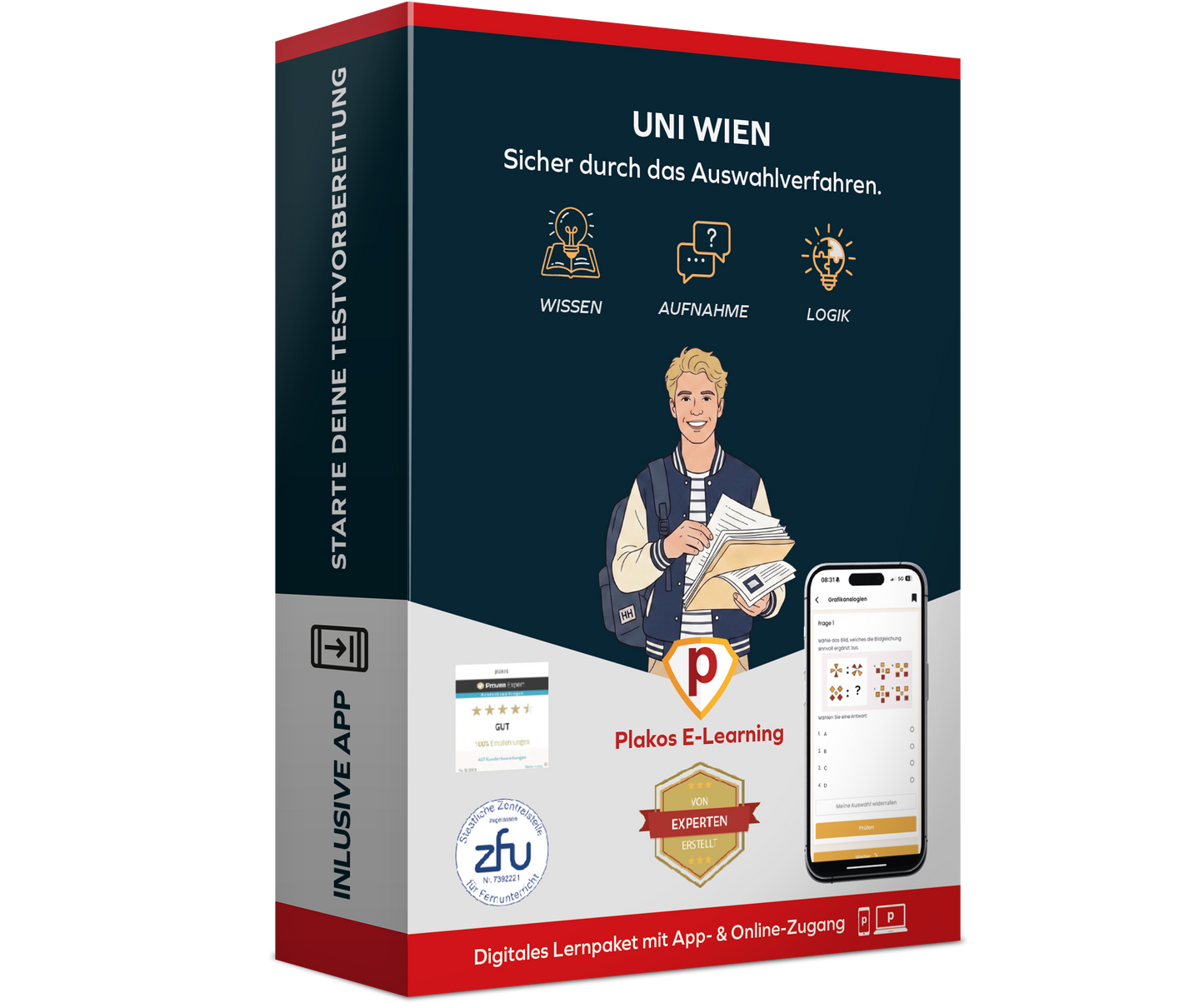 Uni Wien Aufnahmeverfahren 2026 Online Testtrainer