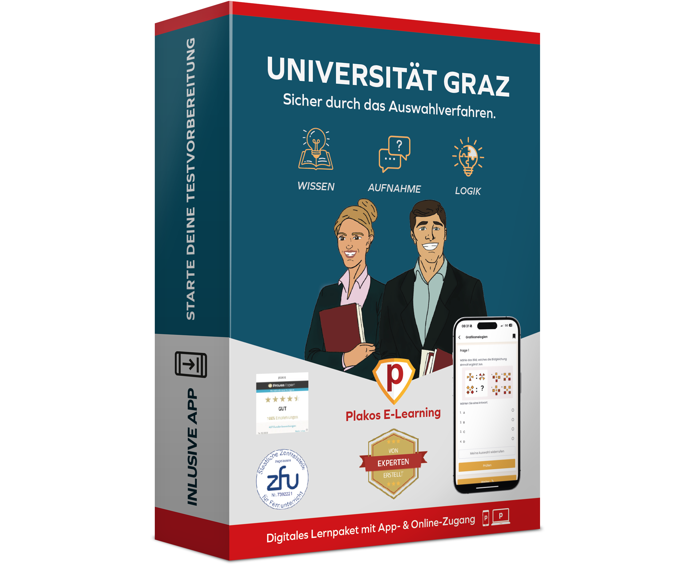 Universität Graz Aufnahmeverfahren 2025 Online Testtrainer