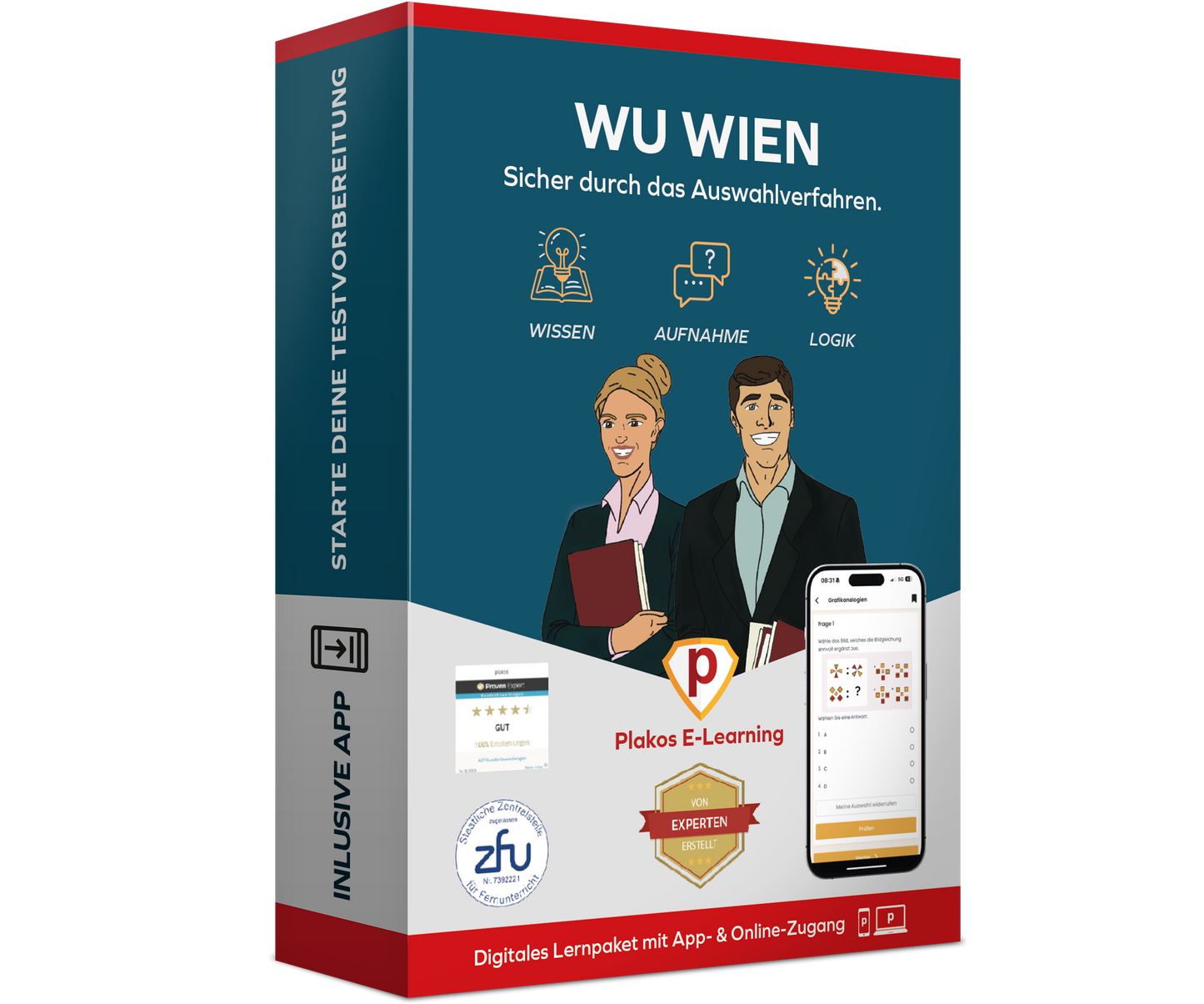 WU Wien Aufnahmeverfahren 2025 Online Testtrainer